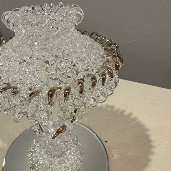 Vintage Rare Baron Glass Carousel Horse Blown Glass Figurine - Picture 5 of 10